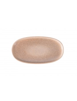 Assiette ovale en porcelaine Zenit PIOLI