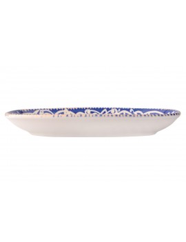 Assiette ovale en porcelaine Oriental PIOLI