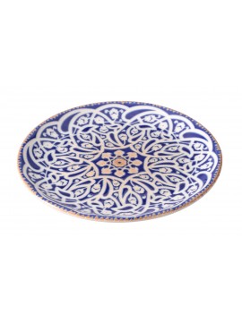 Assiette plate coupe en porcelaine Oriental PIOLI
