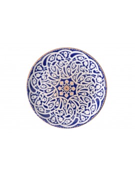 Assiette plate coupe en porcelaine Oriental PIOLI