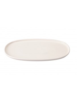 Assiette ovale en porcelaine Plano PIOLI