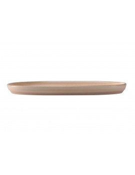 Assiette ovale en porcelaine Sakura PIOLI