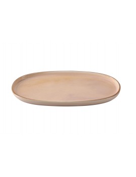 Assiette ovale en porcelaine Sakura PIOLI