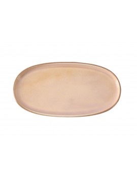 Assiette ovale en porcelaine Sakura PIOLI