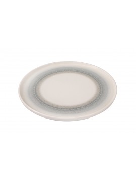 Assiette plate en porcelaine Neptune PIOLI