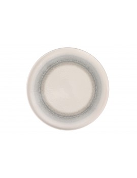 Assiette plate en porcelaine Neptune PIOLI