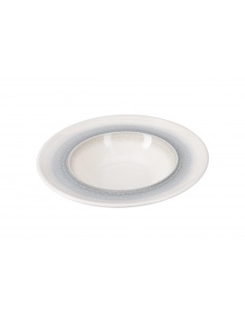 Assiette à pâtes/salades en porcelaine Neptune PIOLI