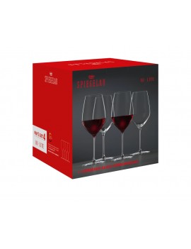 Coffret 4 verres à Bordeaux en Cristal Hi-Lite SPIEGELAU