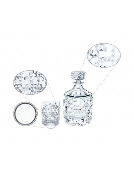 Coffret whisky Punk - 1 carafe + 2 verres NACHTMANN