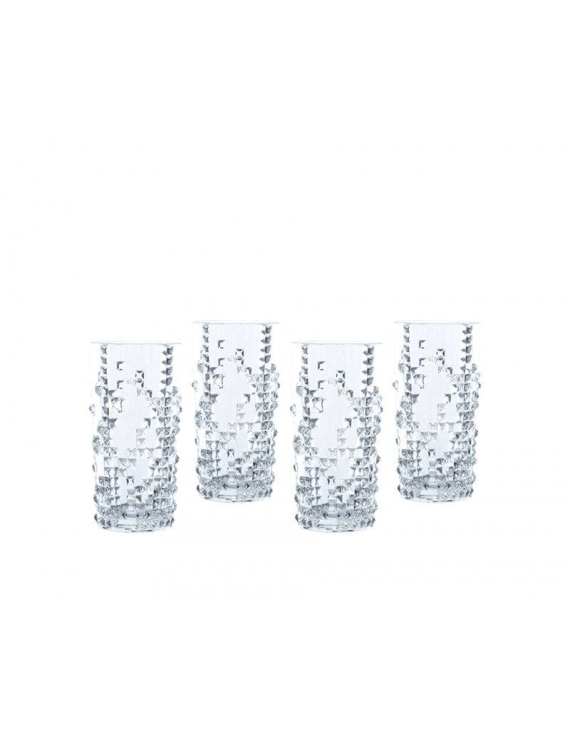 4 Grands verres longdrink Punk NACHTMANN