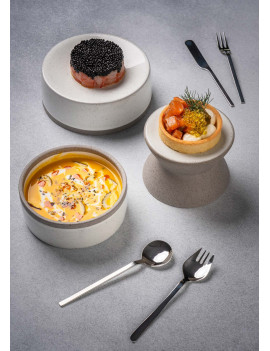Piédestal Culinaire Diabolo en grès Dolmen COMAS