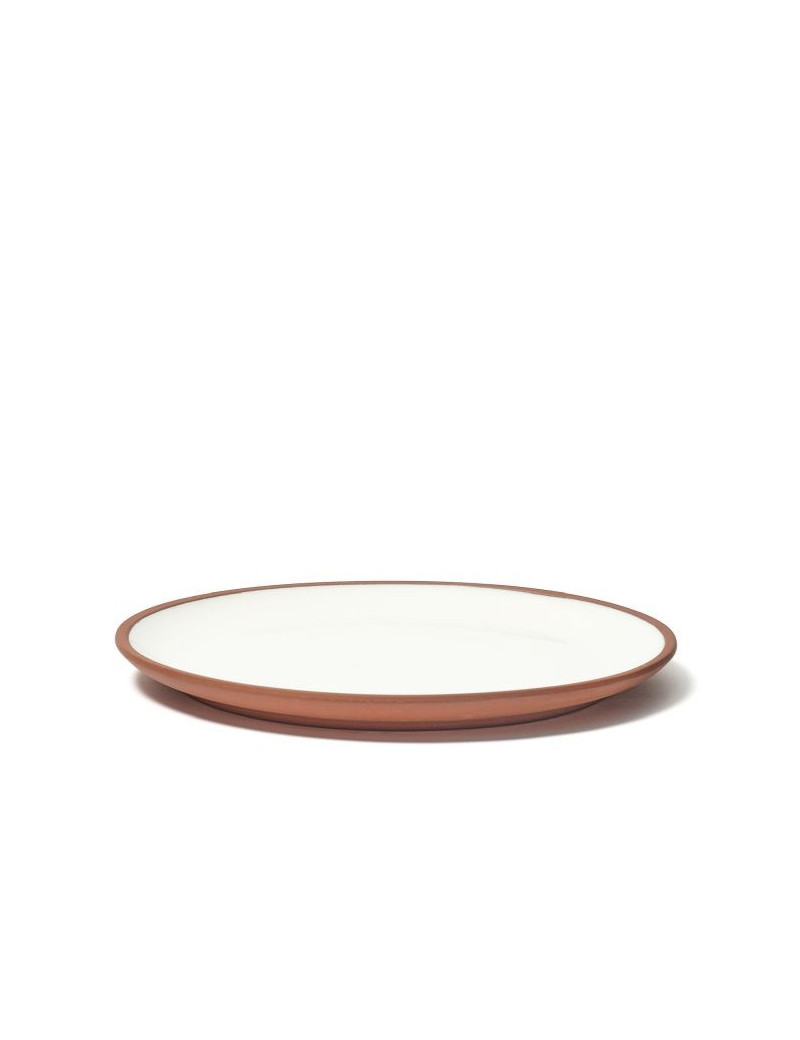 Assiette plate en porcelaine Terra COMAS