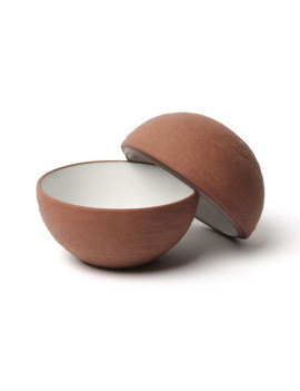 Assiette sphérique TERRA TERRACOTA