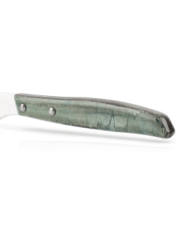 Couteau à steak bois de peuplier bleuté cranté 110 mm ARCOS