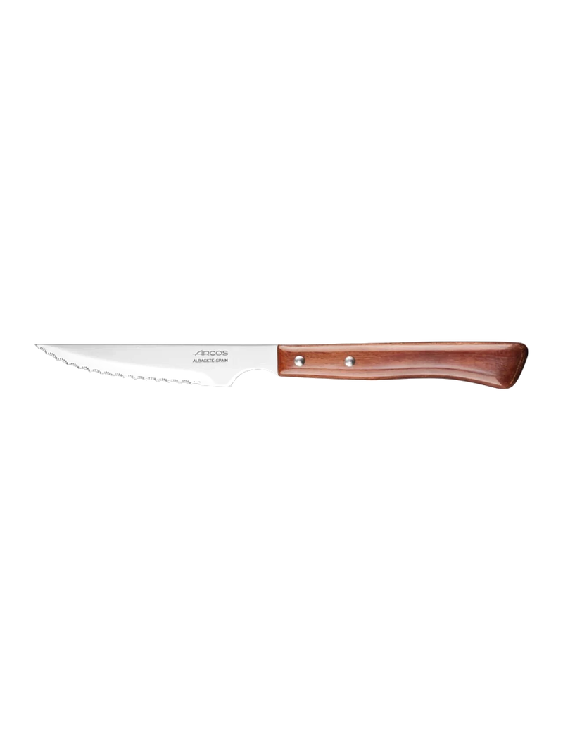Couteau à steak bois lame crantée 110 mm Gregorio ARCOS