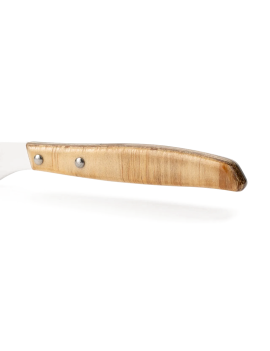 Couteau à steak bois de peuplier sable cranté 110 mm ARCOS