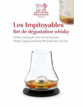 Les impitoyables set whisky set de dégustation à whisky 38 cl - Peugeot