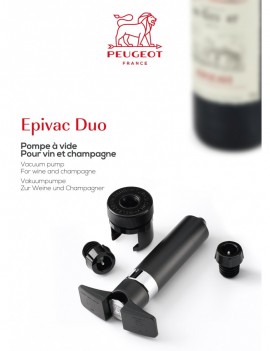 Epivac duo Pompe à vide conservateur de vins - Peugeot