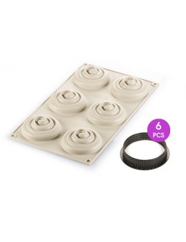 Kit mini-twist tarte - Silikomart