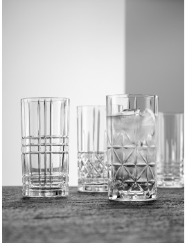 4 Grands verres longdrink Highland NACHTMANN