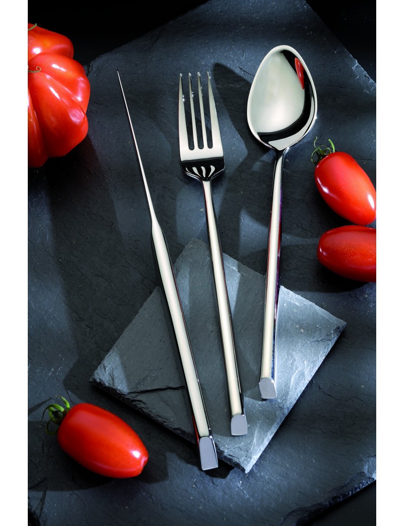 Set de 3 couverts pour enfant couteau orange/fourchette tournesol/cuillère  anis - HEL3PBBM1(23-05-21) - FRANCIS BATT