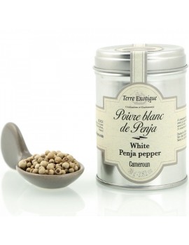 Poivre blanc de Penja IGP 70 g TERRE EXOTIQUE