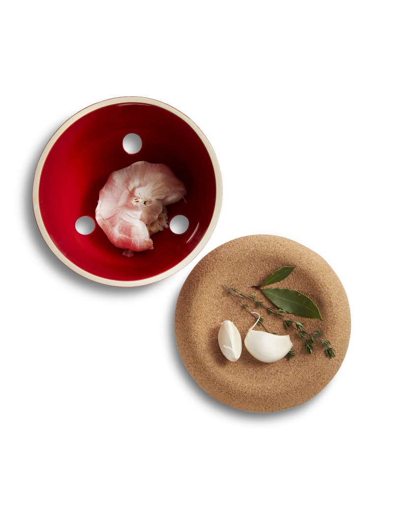 Pot De Rangement En Céramique Blanche Avec Couvercle Exquis Creux Pot De Rangement Ail Gingembre Bougie Abat-jour Ménage