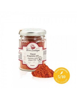 Piment d'Espelette AOP 40 g TERRE EXOTIQUE