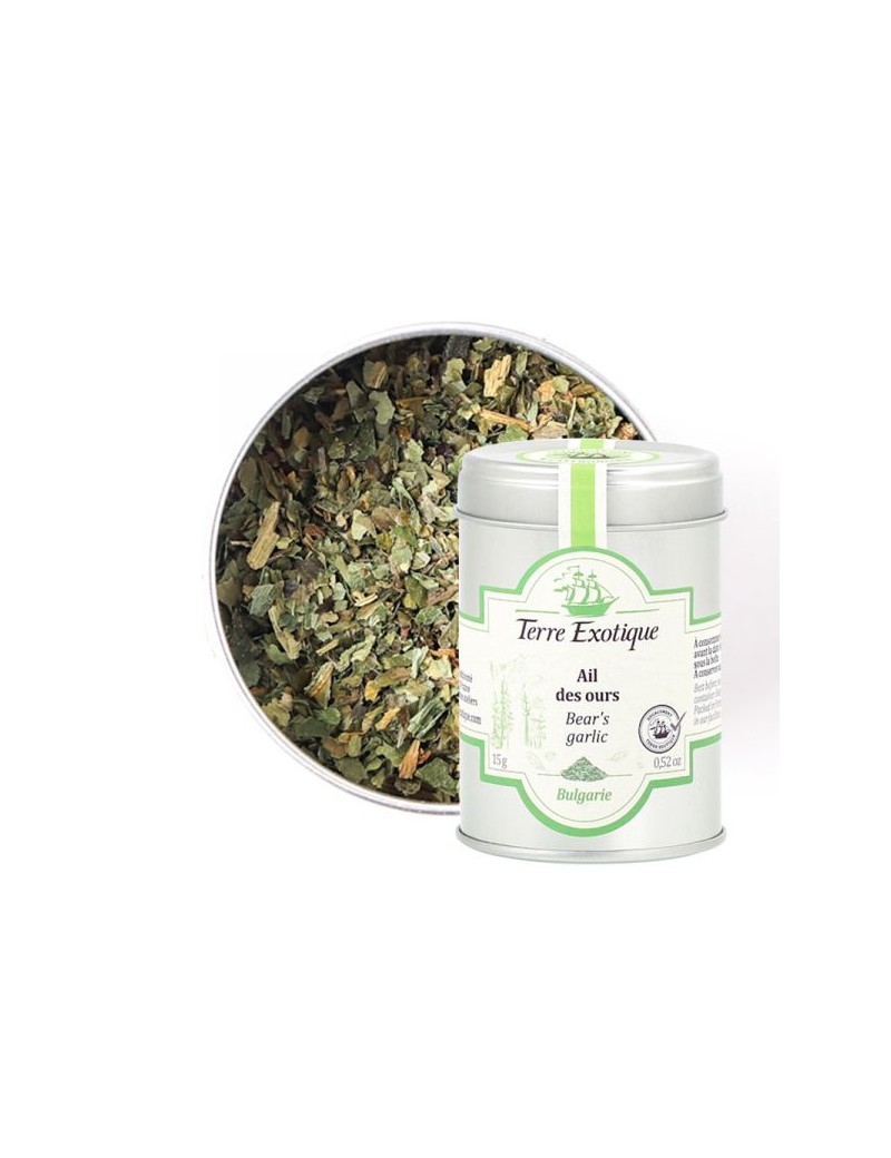 Ail des ours ciselé biologique, 15 g TERRE EXOTIQUE Ail des ours ciselé biologique, 15 g TERRE EXOTIQUE