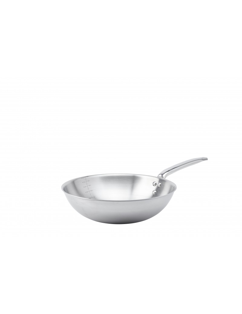 Wok 32 cm Alchimy DE BUYER INDUSTRIES Wok 32 cm Alchimy DE BUYER INDUSTRIES