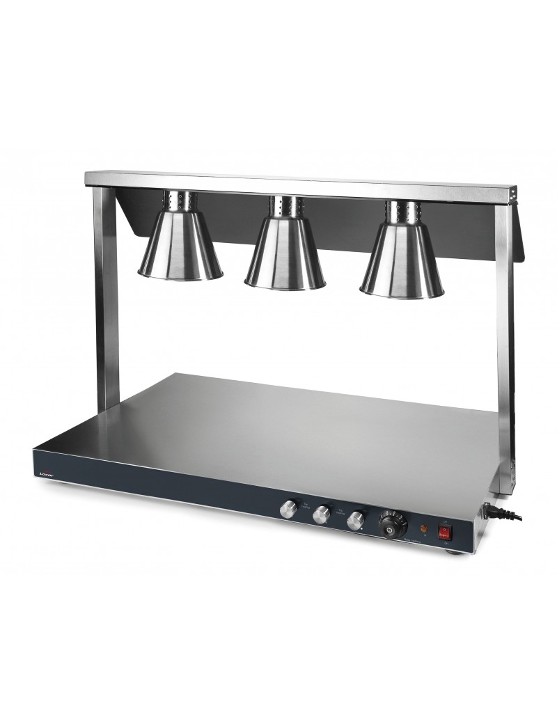 Plaque de chauffe inox électrique avec halogène Cuisine Parlapapa