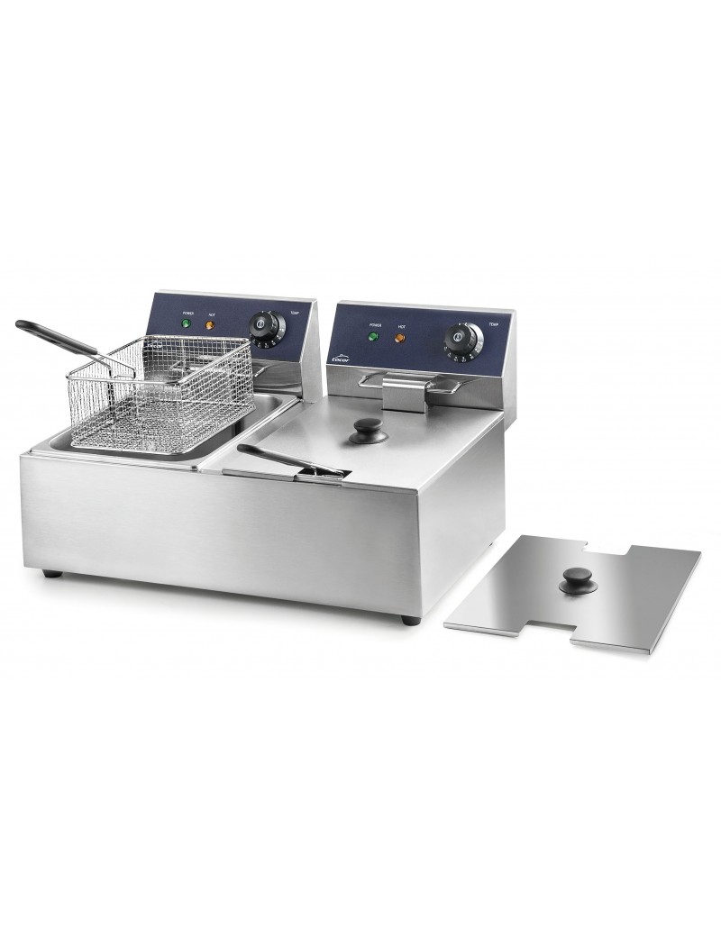 Friteuse électrique 2*6L 5000W lacor Friteuse électrique 2*6L 5000W lacor