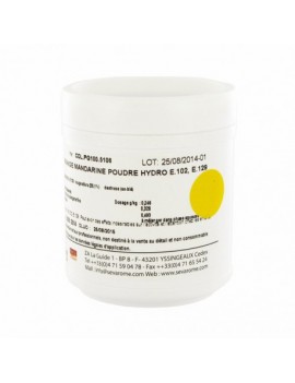 Colorant orange mandarine poudre hydrosoluble professionnel SEVAROME