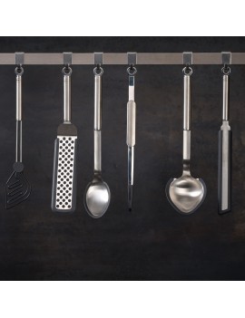 Spatule à crêpes en acier inox 18/10 et silicone RÖSLE 