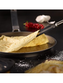 Spatule à crêpes en acier inox 18/10 et silicone RÖSLE 