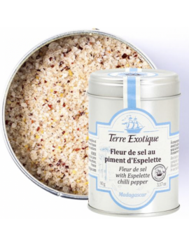 Fleur de sel au piment d'espelette TERRE EXOTIQUE