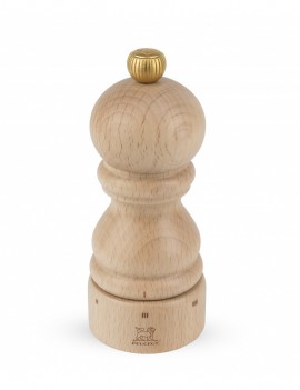 Paris Moulin à sel manuel u'select en bois couleur naturel 12 cm - Peugeot