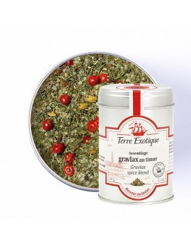 Assemblage gravlax au timur 60 g TERRE EXOTIQUE