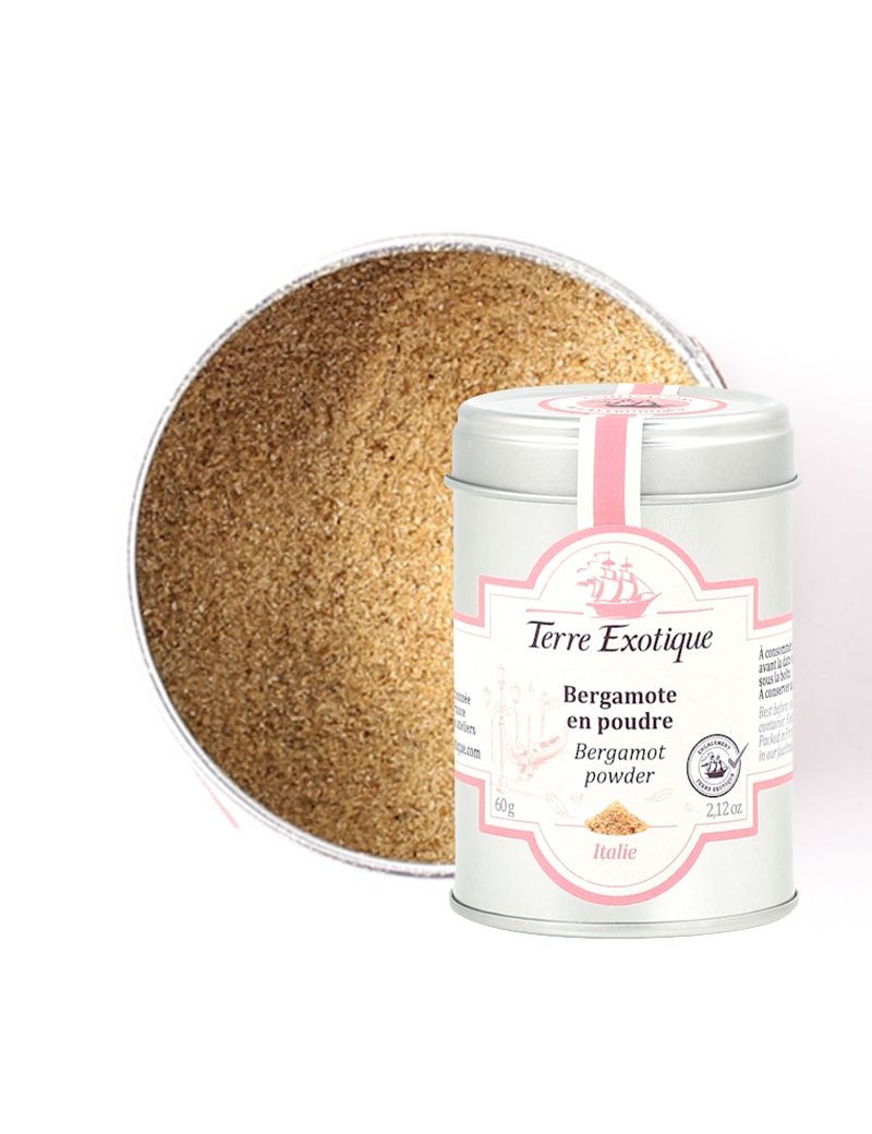 Bergamote en poudre biologique 60 g TERRE EXOTIQUE