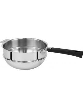 Bain marie Muntine tout inox 20 cm CRISTEL