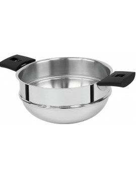 Bain marie Muntine tout inox 20 cm CRISTEL