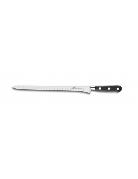Couteau à Saumon alvéolée Idéal rivets inox 30 cm SABATIER