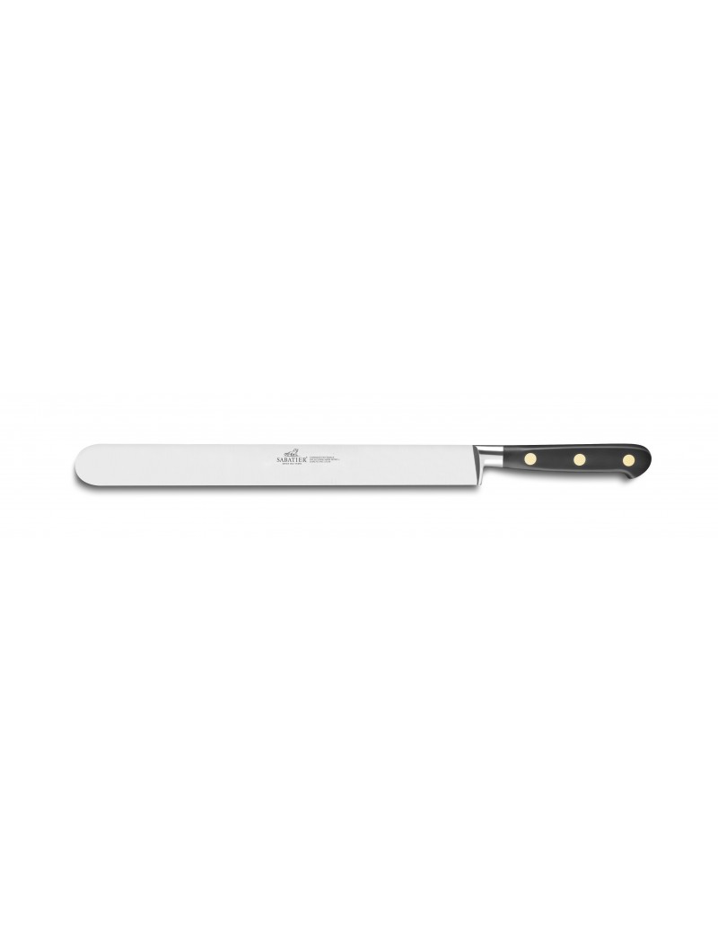 Couteau à jambon Idéal rivets laiton 30 cm SABATIER