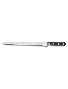 Couteau à Saumon alvéolée Idéal rivets laiton 30 cm SABATIER