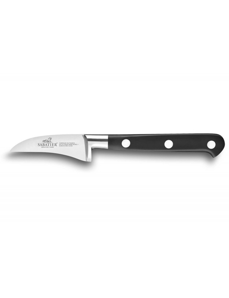 Couteau d'office bec d'oiseau Idéal rivets inox 6 cm SABATIER