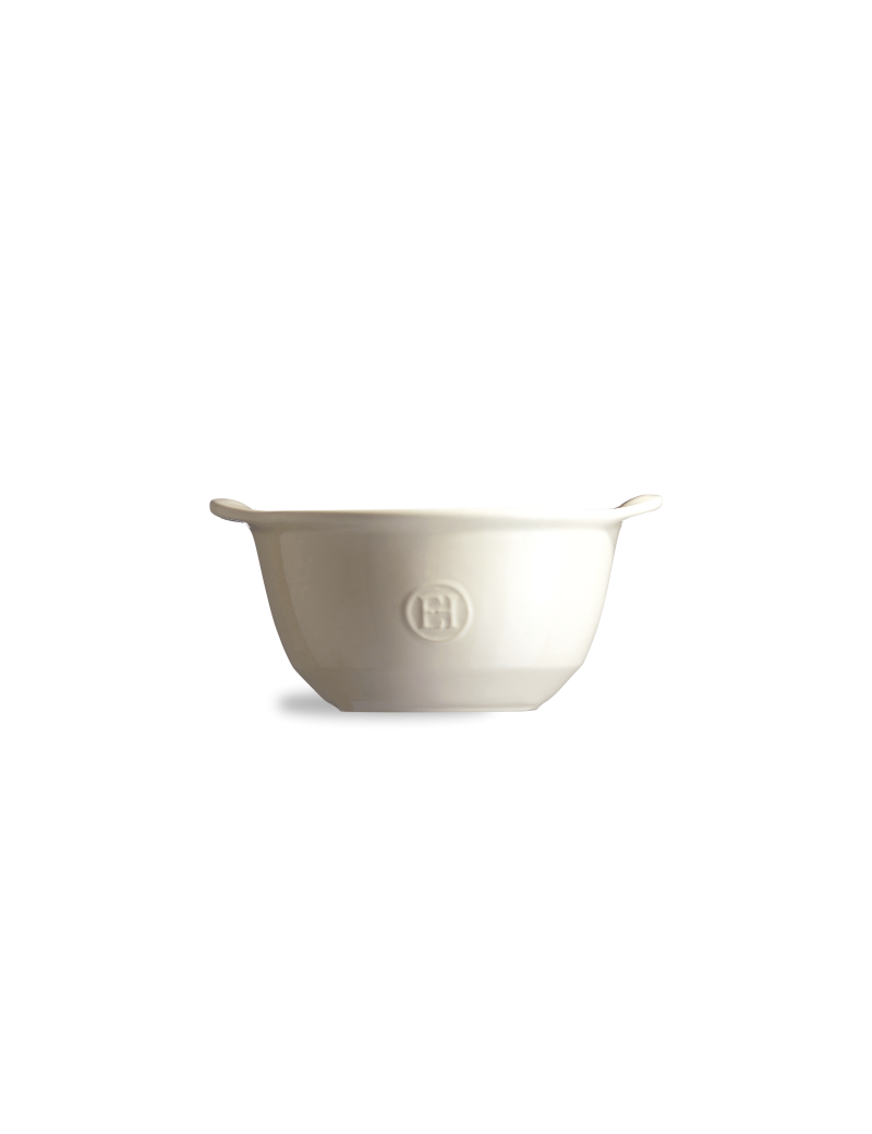Bol à Dessert En Céramique Blanche Avec Pied - Coupe Décorative Pour Glaces, Puddings, Salades - Taille 9,5x9,5x9,7 Cm - 8