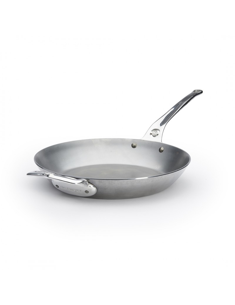 Poêle Mineral B Pro manche Inox DE BUYER INDUSTRIES