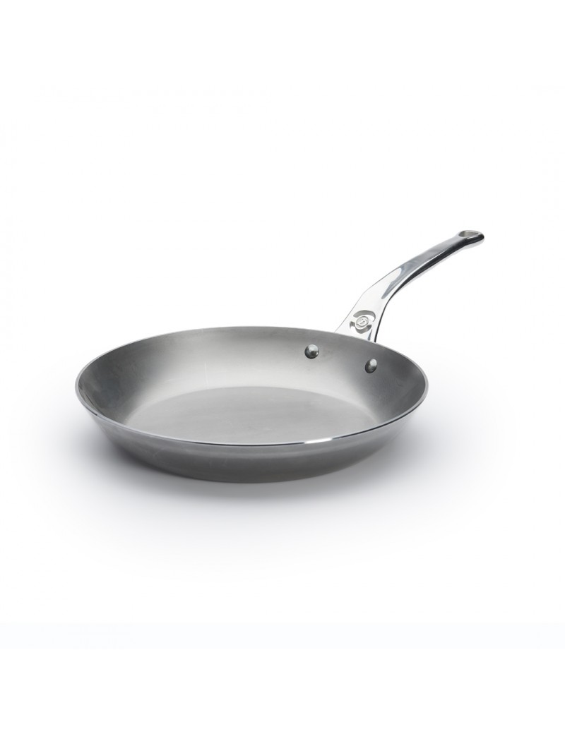 Poêle Mineral B Pro manche Inox DE BUYER INDUSTRIES