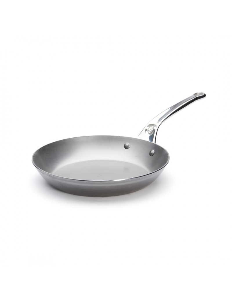 Poêle Mineral B Pro manche Inox DE BUYER INDUSTRIES