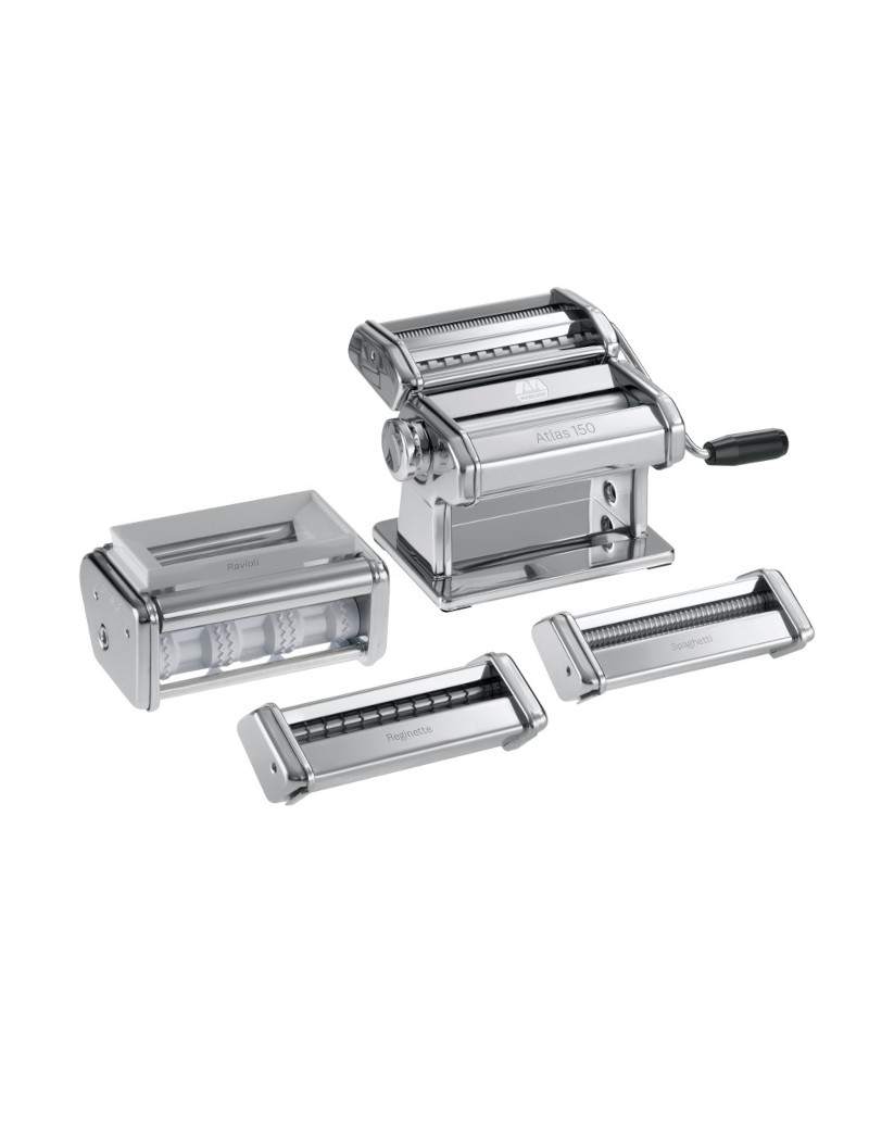 Coffret machine à pâtes Multipasta - Atlas 150 + 4 accessoires MARCATO Coffret machine à pâtes Multipasta - Atlas 150 + 4 accessoires MARCATO